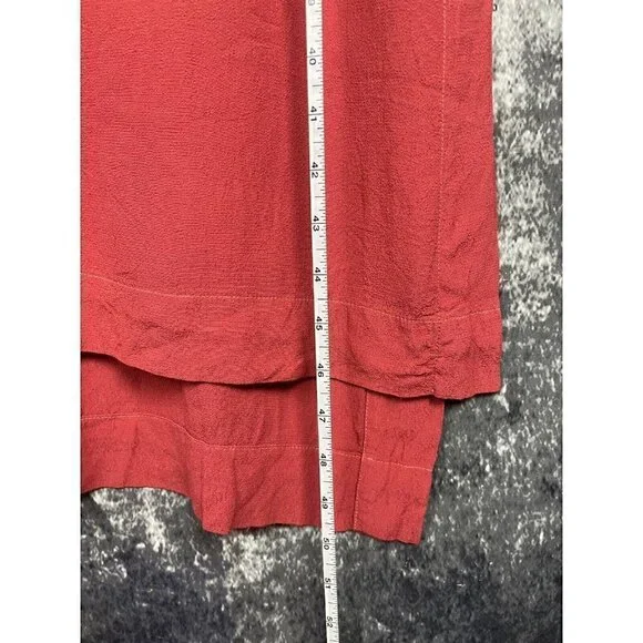 Anthropologie Holding Horses Dress Women’s Small Petite Terracotta lagenlook - Picture 12 of 12